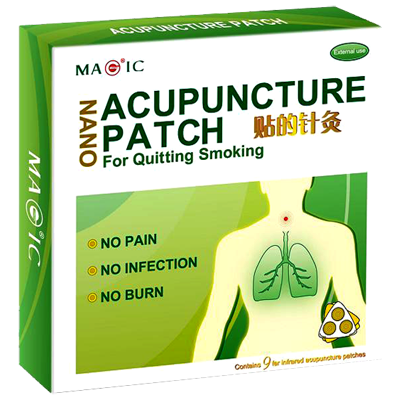 MAGIC NANOMETER FAR INFRARED ACUPUNCTURE PATCH For Quitting Smoking