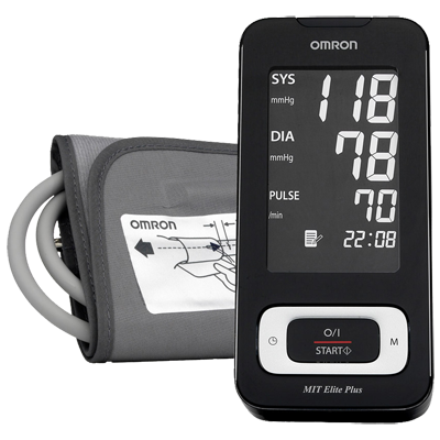 Omron Mit Elite Plus Arm Cuff Blood Pressure Monitor